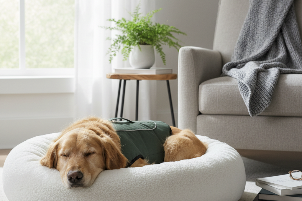 put his head down so hes sleeping 